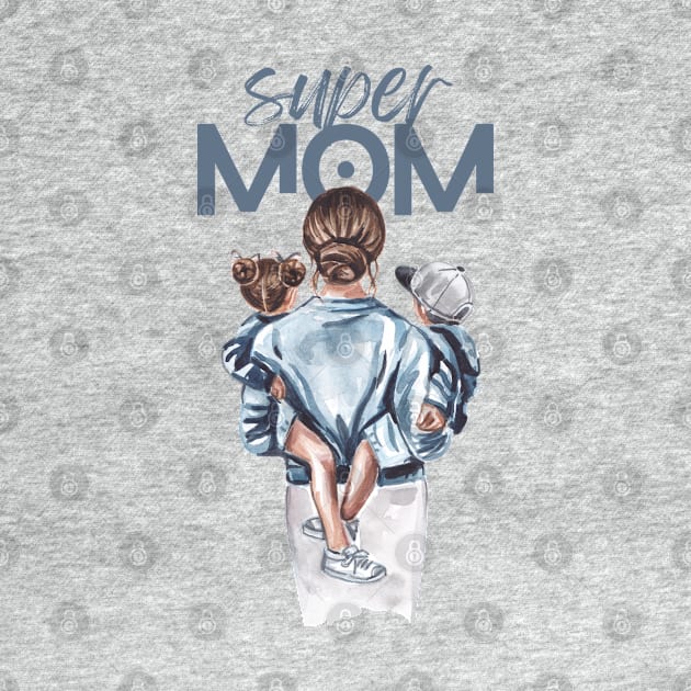 Super Mom by Koala Tees